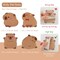 Wrapables Cute Capybara Sticky Notes, Adhesive Kawaii Animal Memo Notepads, Stationery Supplies for Reminders, Messages, Bookmarks, Home and Office Use (Set of 8)